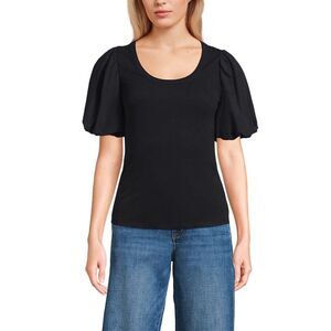 Sunday in Brooklyn Women's Black Blouse